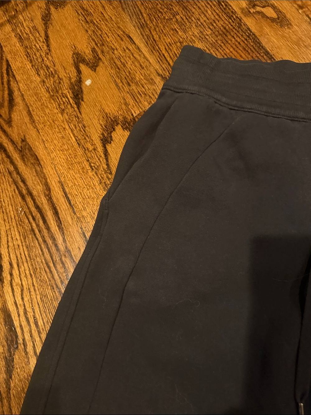Lululemon Black wide leg sweatpants - Picture 3 of 8